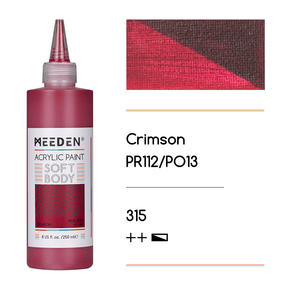 MEEDEN Soft Body Acrylic Paints Set, 37 Colors x 250ml/8.45oz