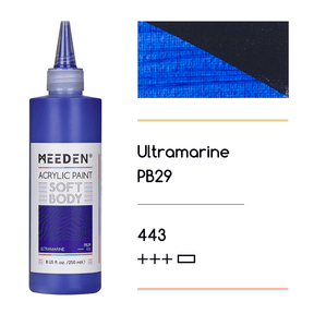 MEEDEN Soft Body Acrylic Paints Set, 37 Colors x 250ml/8.45oz