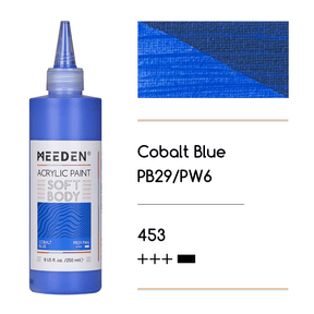 MEEDEN Soft Body Acrylic Paints Set, 37 Colors x 250ml/8.45oz