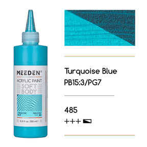 MEEDEN Soft Body Acrylic Paints Set, 37 Colors x 250ml/8.45oz