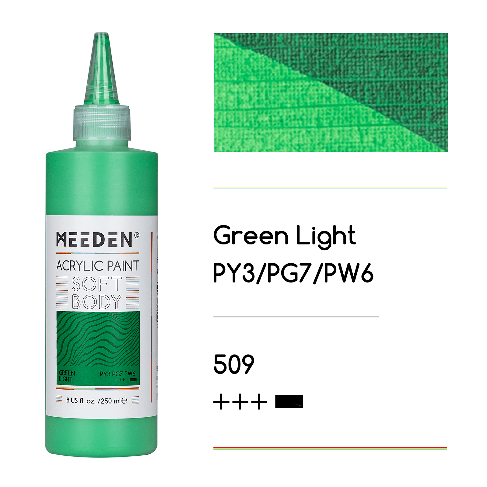 MEEDEN Soft Body Acrylic Paints Set, 37 Colors x 250ml/8.45oz