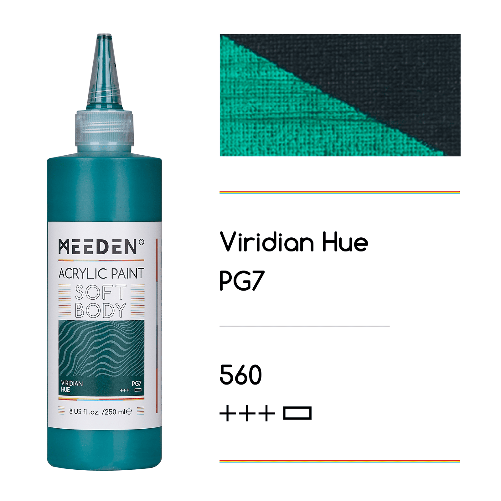 MEEDEN Soft Body Acrylic Paints Set, 37 Colors x 250ml/8.45oz