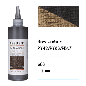 MEEDEN Soft Body Acrylic Paints Set, 37 Colors x 250ml/8.45oz