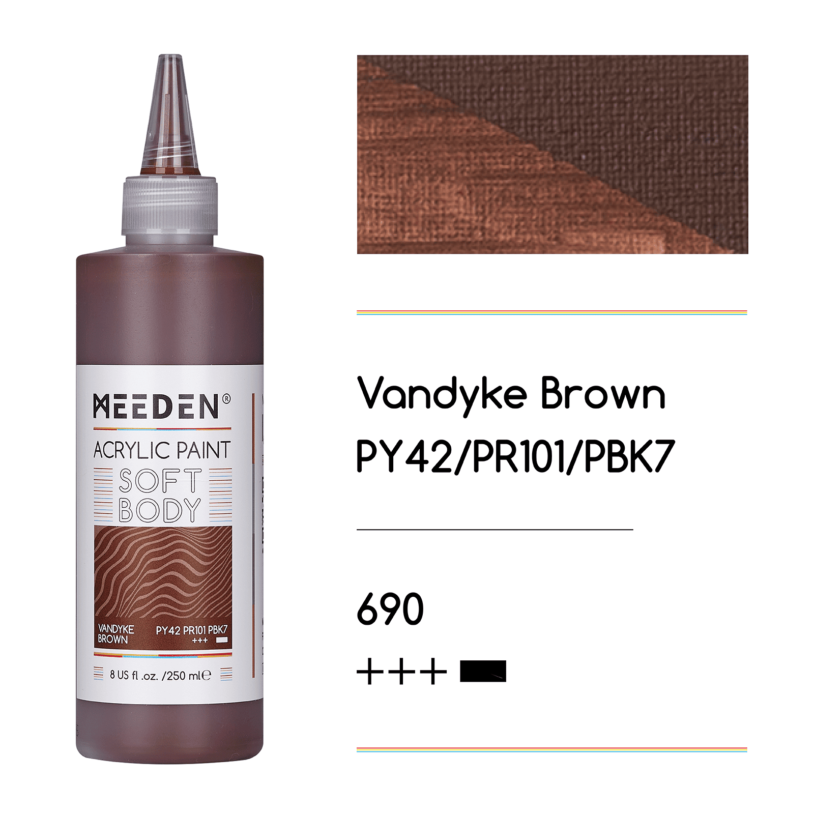 MEEDEN Soft Body Acrylic Paints Set, 37 Colors x 250ml/8.45oz