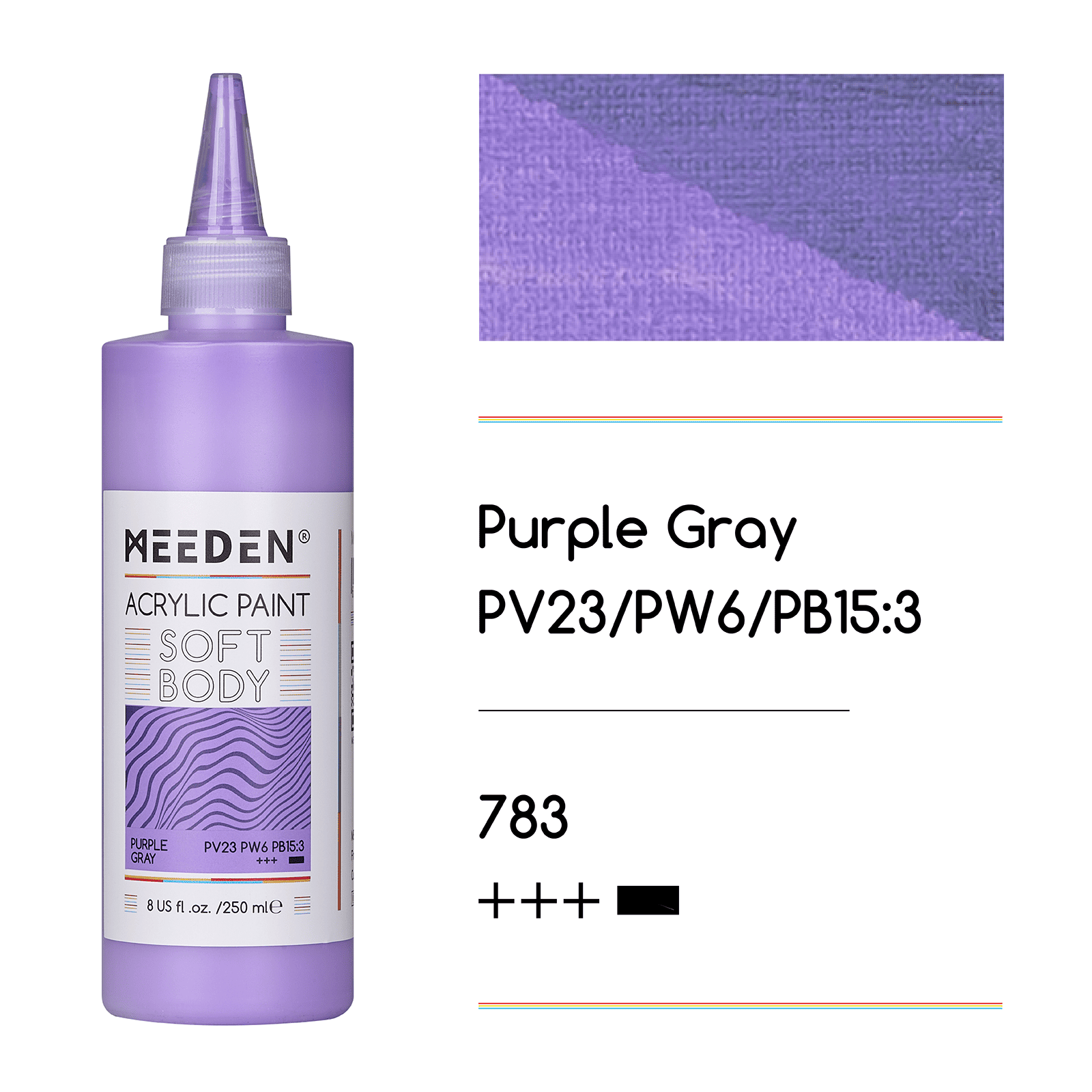 MEEDEN Soft Body Acrylic Paints Set, 37 Colors x 250ml/8.45oz