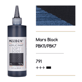 MEEDEN Soft Body Acrylic Paints Set, 37 Colors x 250ml/8.45oz