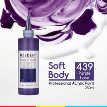 MEEDEN Soft Body Acrylic Paints Set, 37 Colors x 250ml/8.45oz