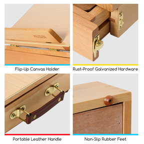 MEEDEN Tabletop Easel with Storage Drawer & Palette-XHC-1A